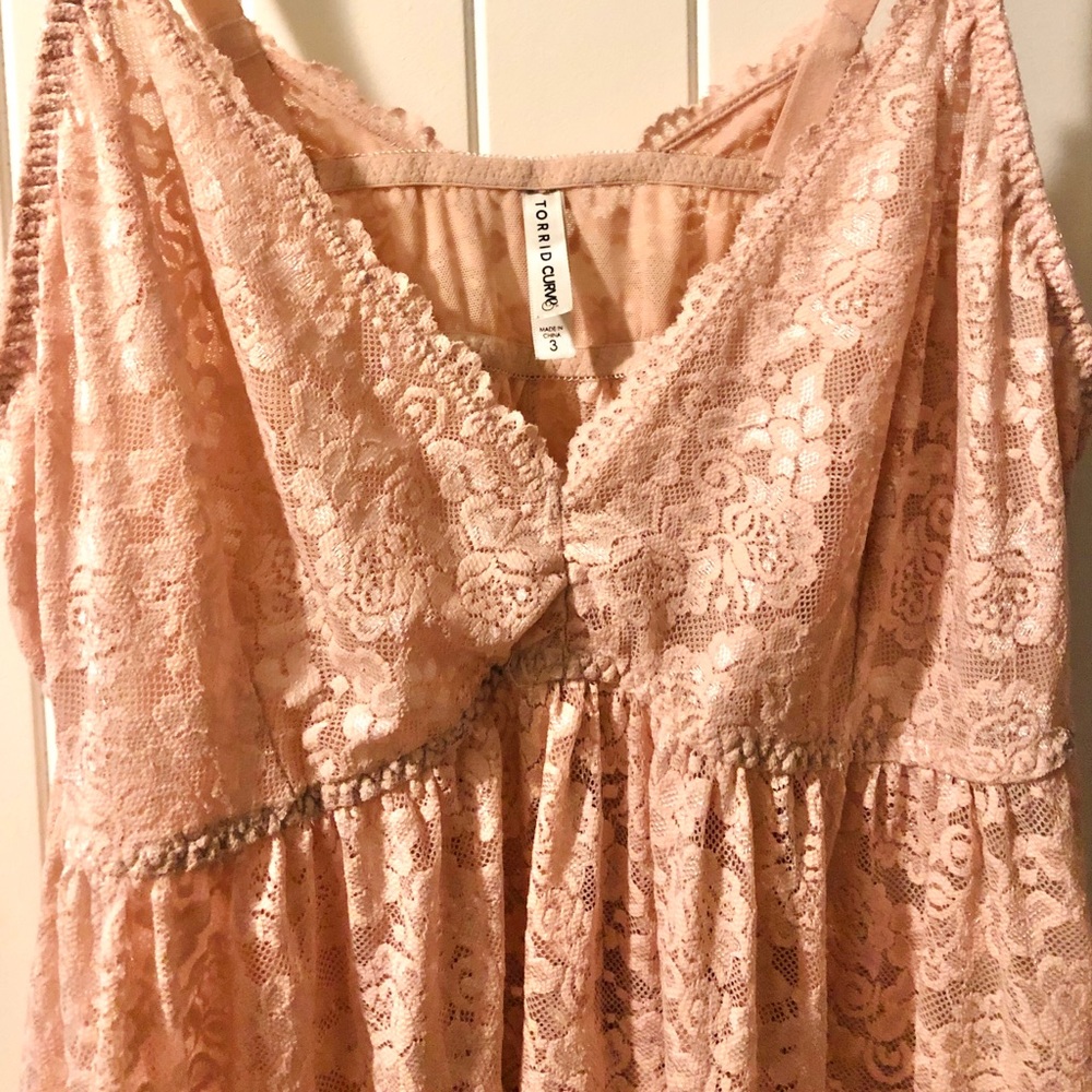 Torrid Curves Pink Nightgown